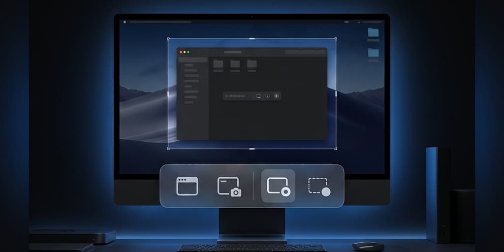Using macOS Screenshot Toolbar for Recording