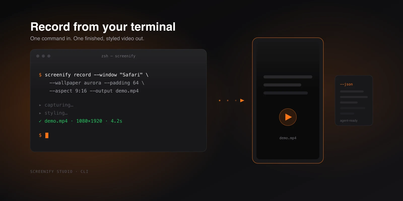 Meet the Screenify CLI: Record From Your Terminal