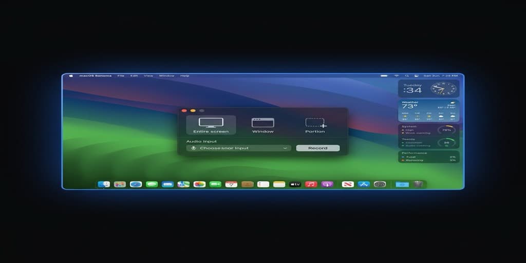 How to Screen Record on macOS Sonoma