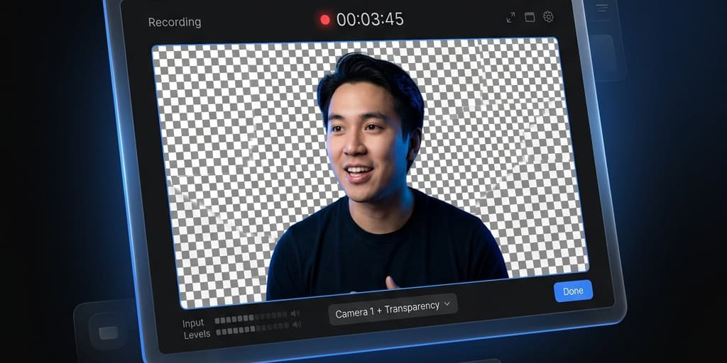 How to Record Screen with Transparent Background