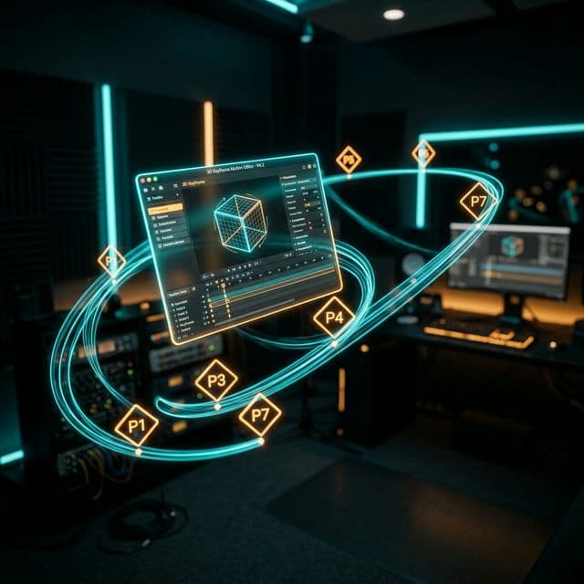 Advanced 3D Keyframing: Total Creative Control Over Your Camera Path