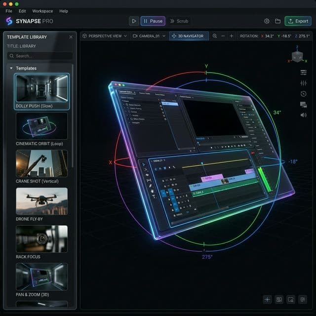 Cinematic 3D Motion Templates: Take Your Screen Recordings to the Next Level