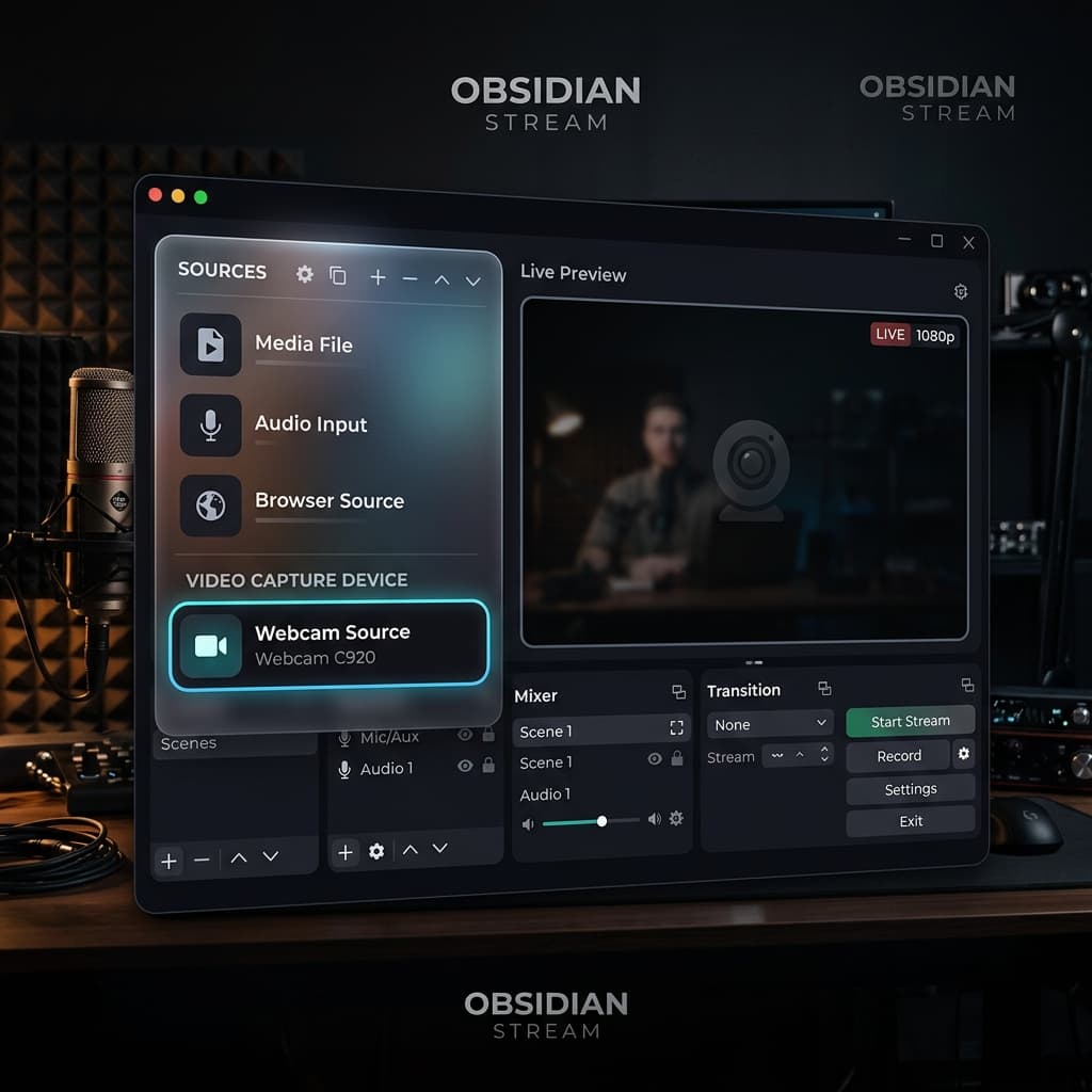 OBS Studio Video Capture Device source