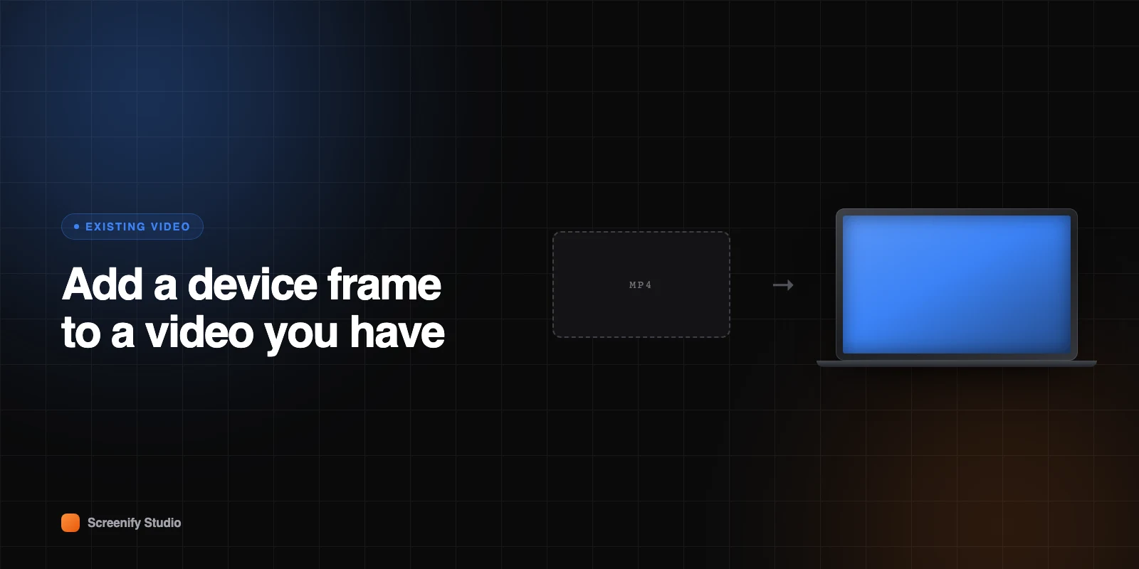 Add a Device Frame to a Video You Already Recorded