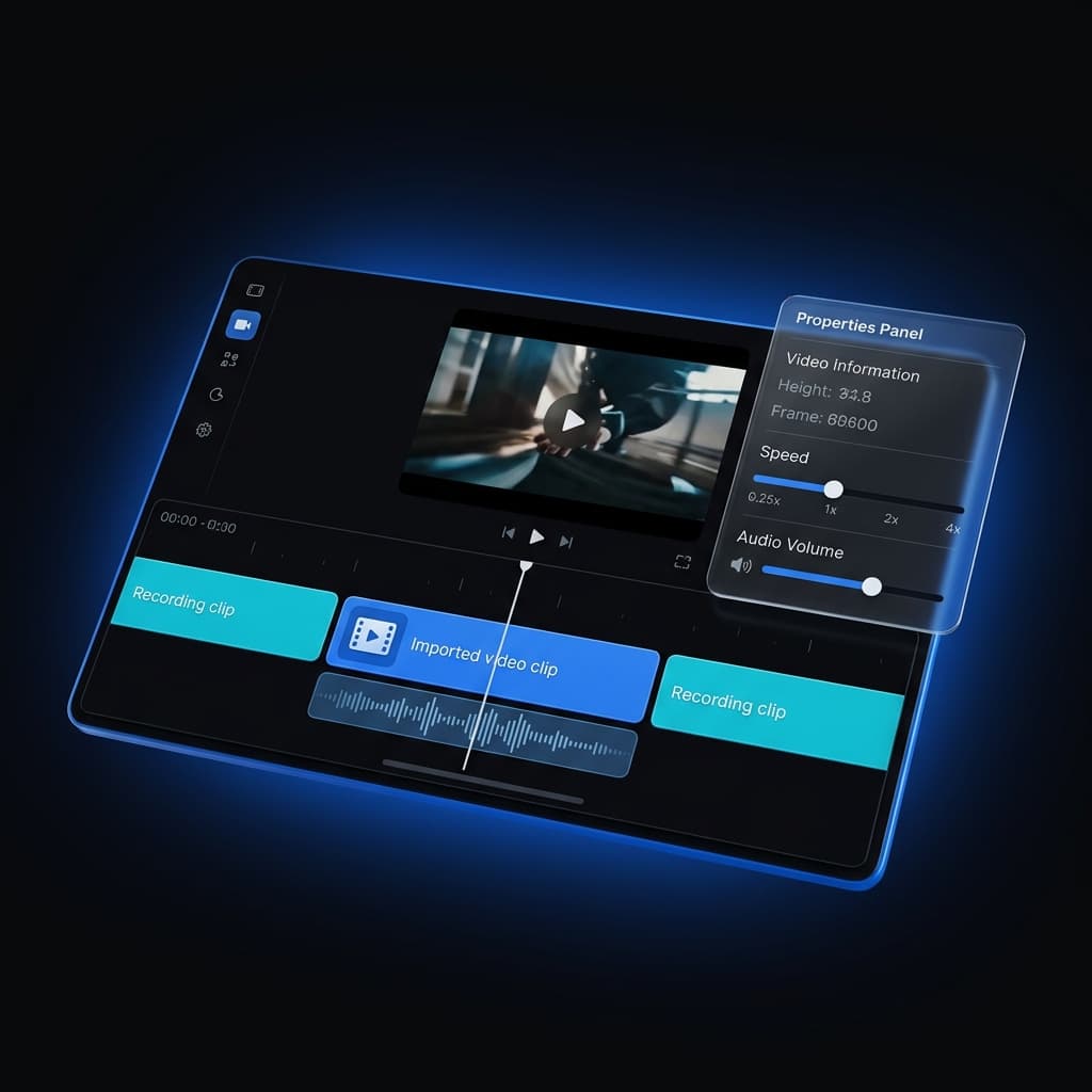 Insert Video as a Timeline Segment