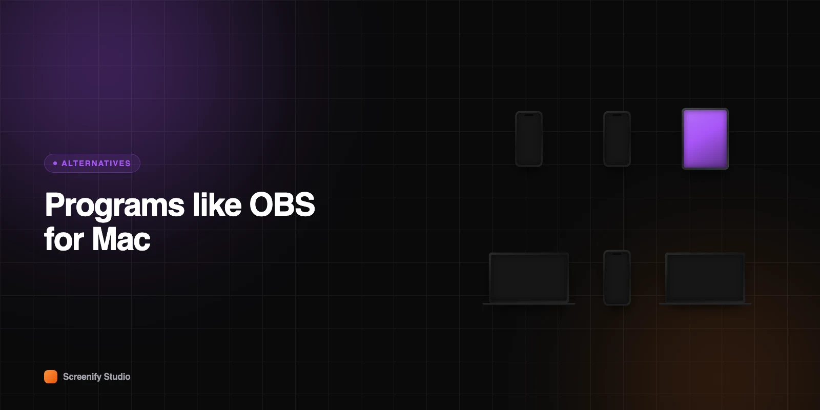 Programs Like OBS for Mac