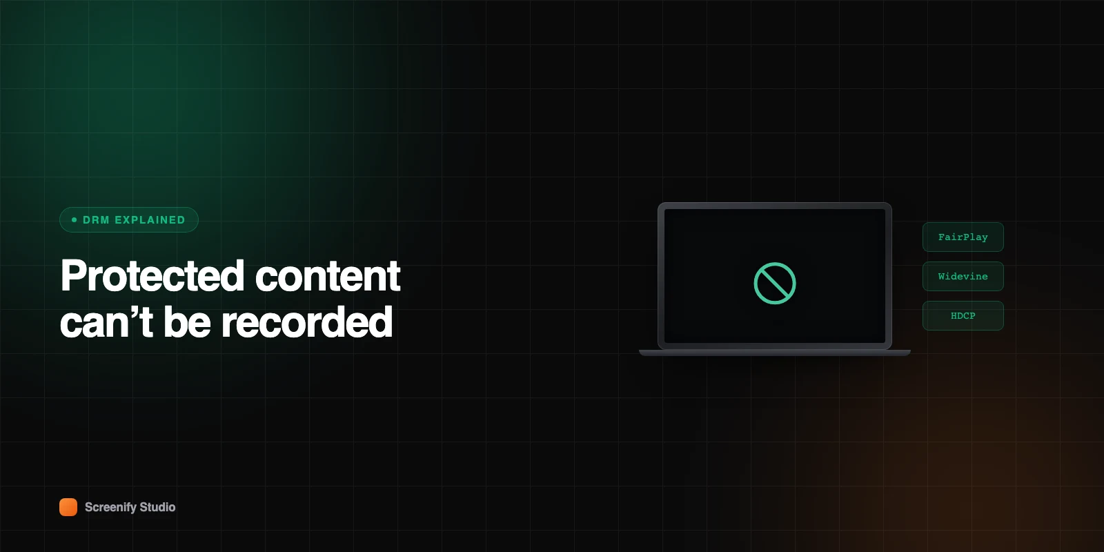 Protected Content Can't Be Recorded: Why