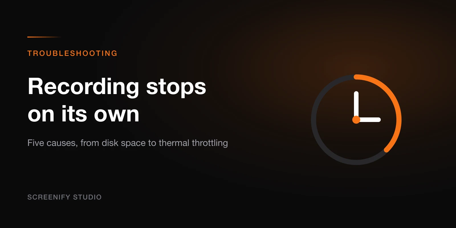Mac Screen Recording Keeps Stopping? 5 Fixes