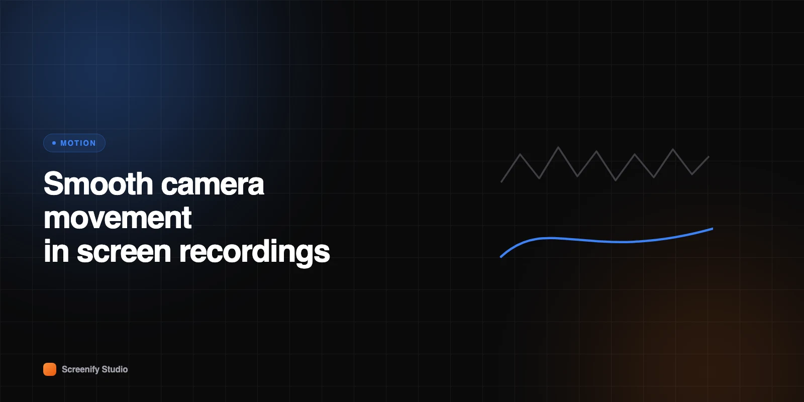 Smooth Camera Movement Techniques for Screencasts