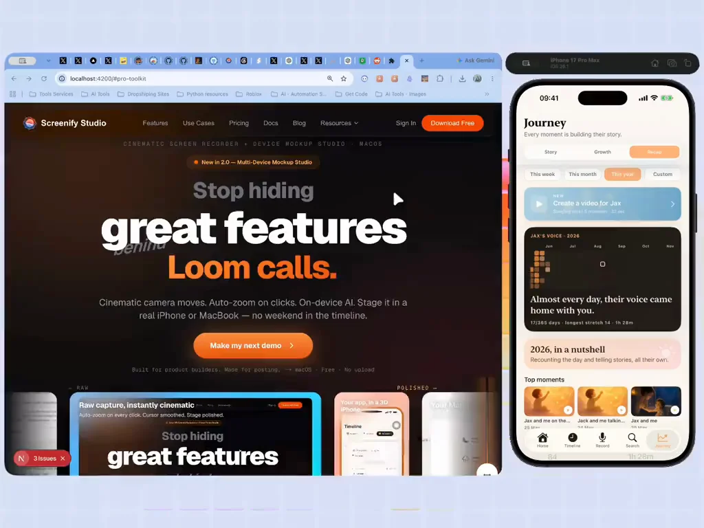 Multi-Window Recording